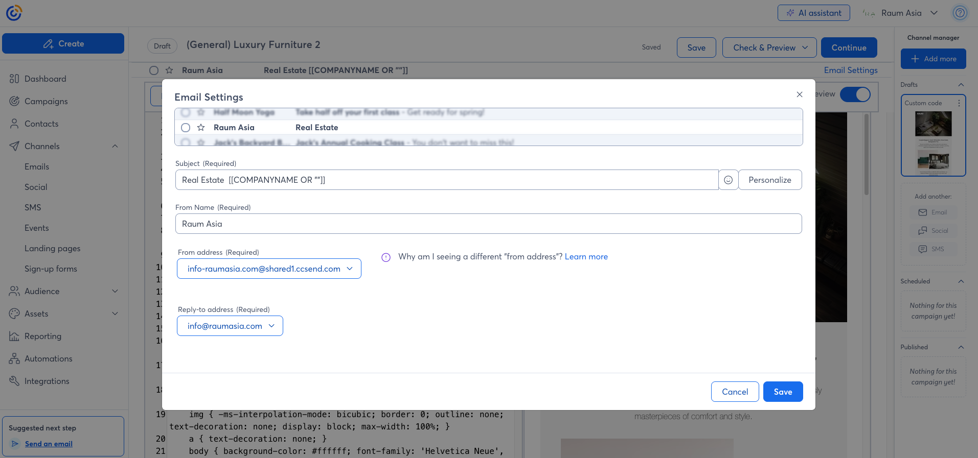 Campaign Analytics 4
